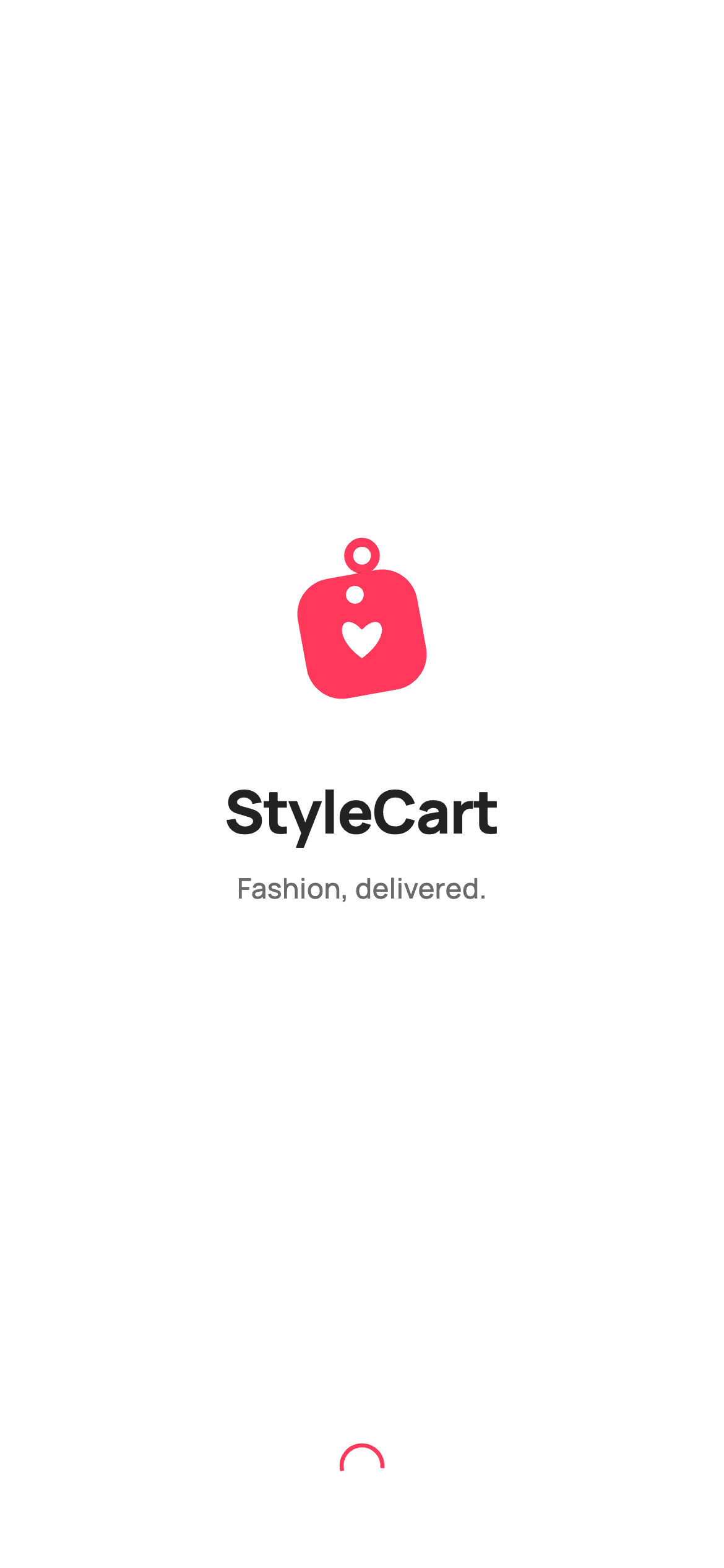 Splash — E-commerce Flutter screen
