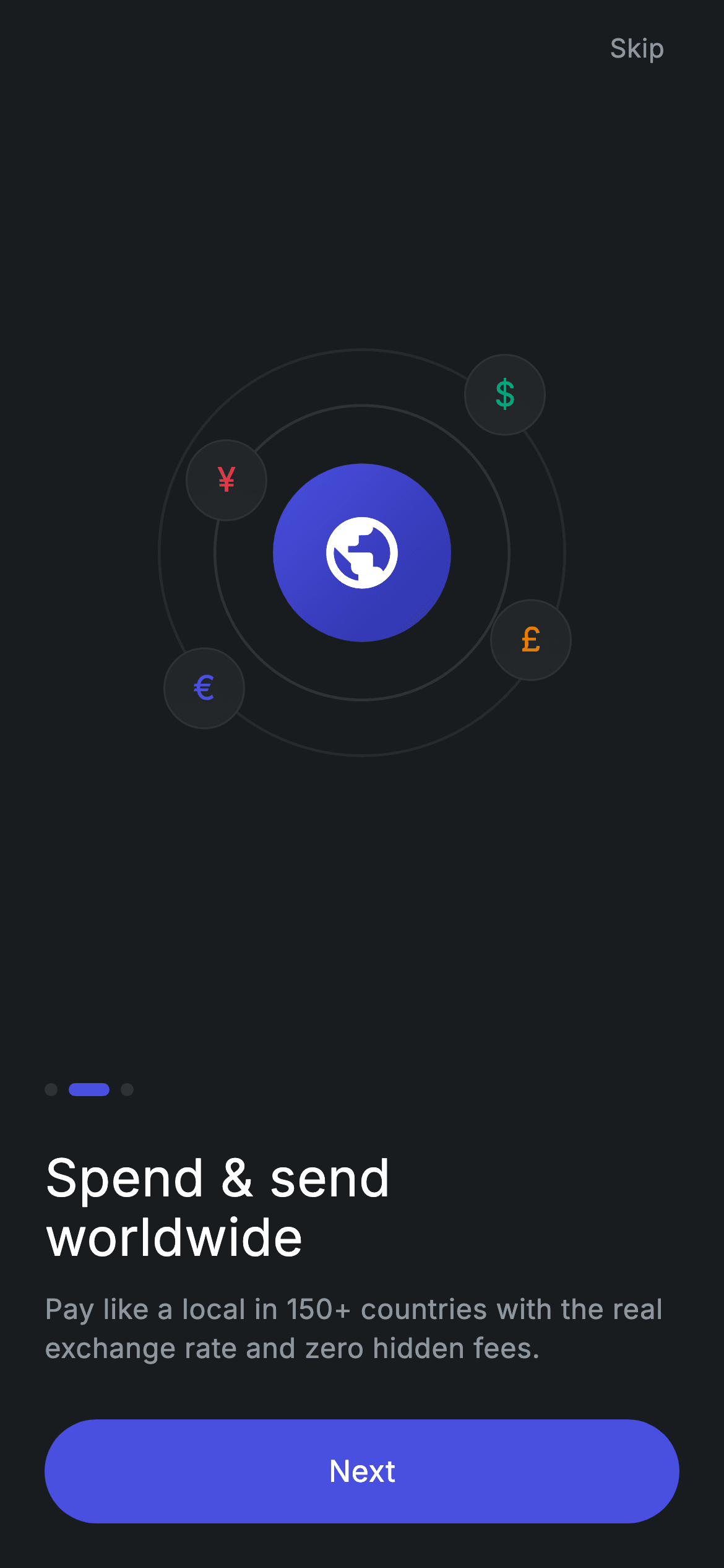 Fintech · Onboarding 2 — Fintech Flutter UI screen