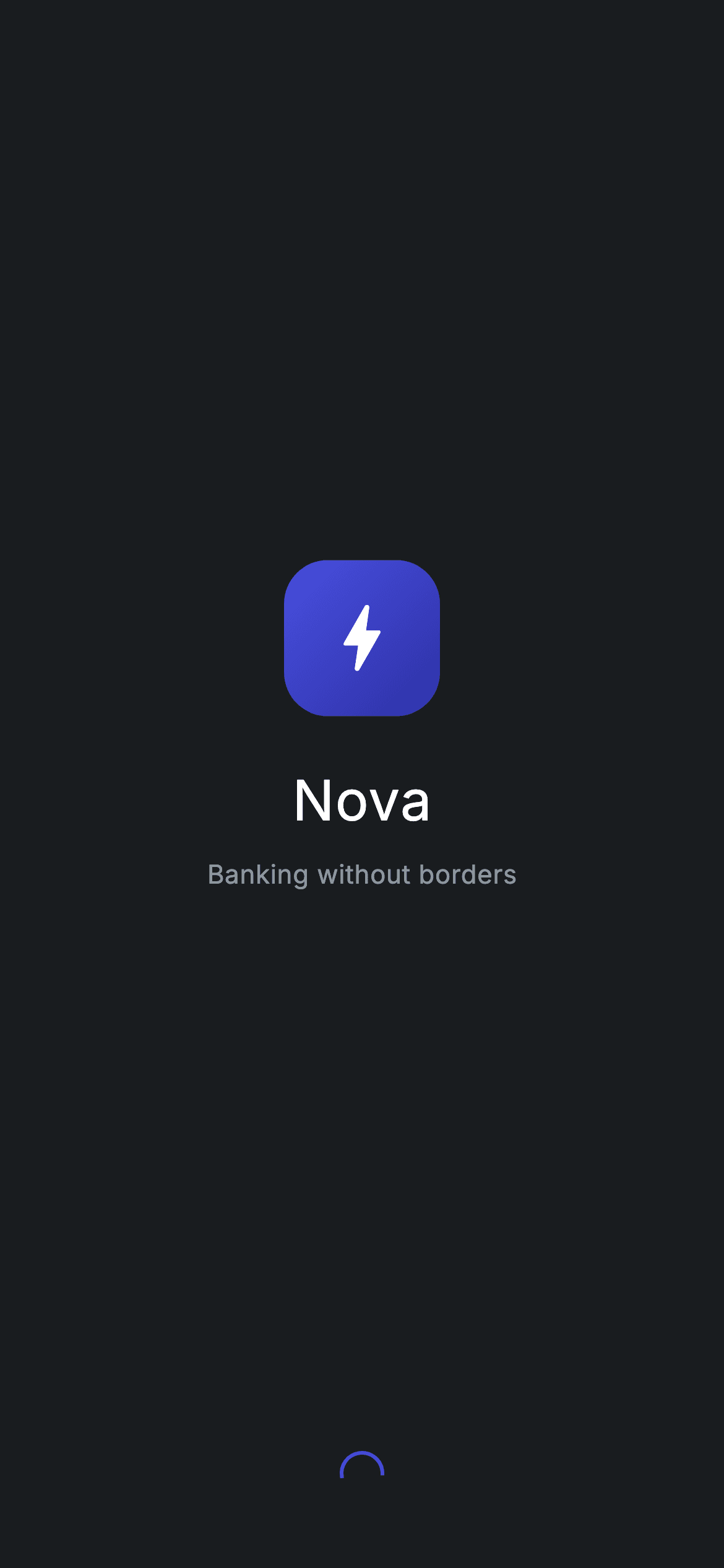 Fintech · Splash — Fintech Flutter UI screen